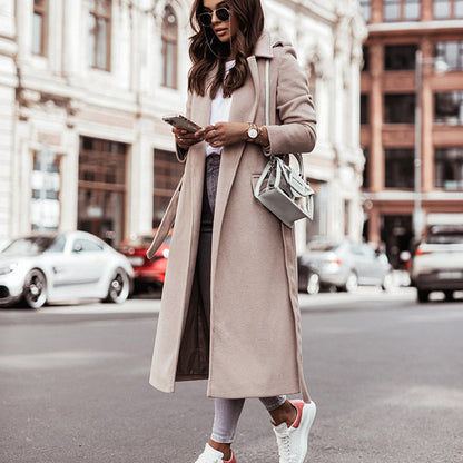 Susana | Langer Wintermantel im urbanen Stil für Damen