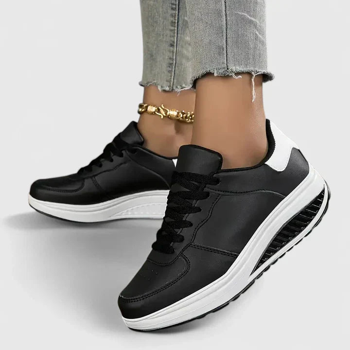 Carmela | orthopedic sneakers with elevated sole and laces