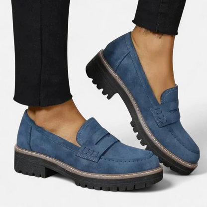 Elmira | Mocassins pour femmes avec semelle épaisse et design classique moderne