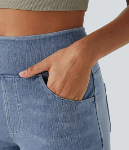 Estela | High-waisted wide-leg loose-fit trousers