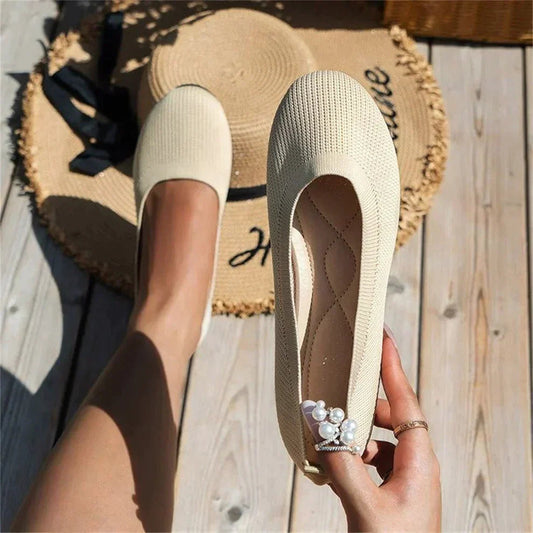 Adelaida | Damskie wygodne i eleganckie wiosenne baleriny