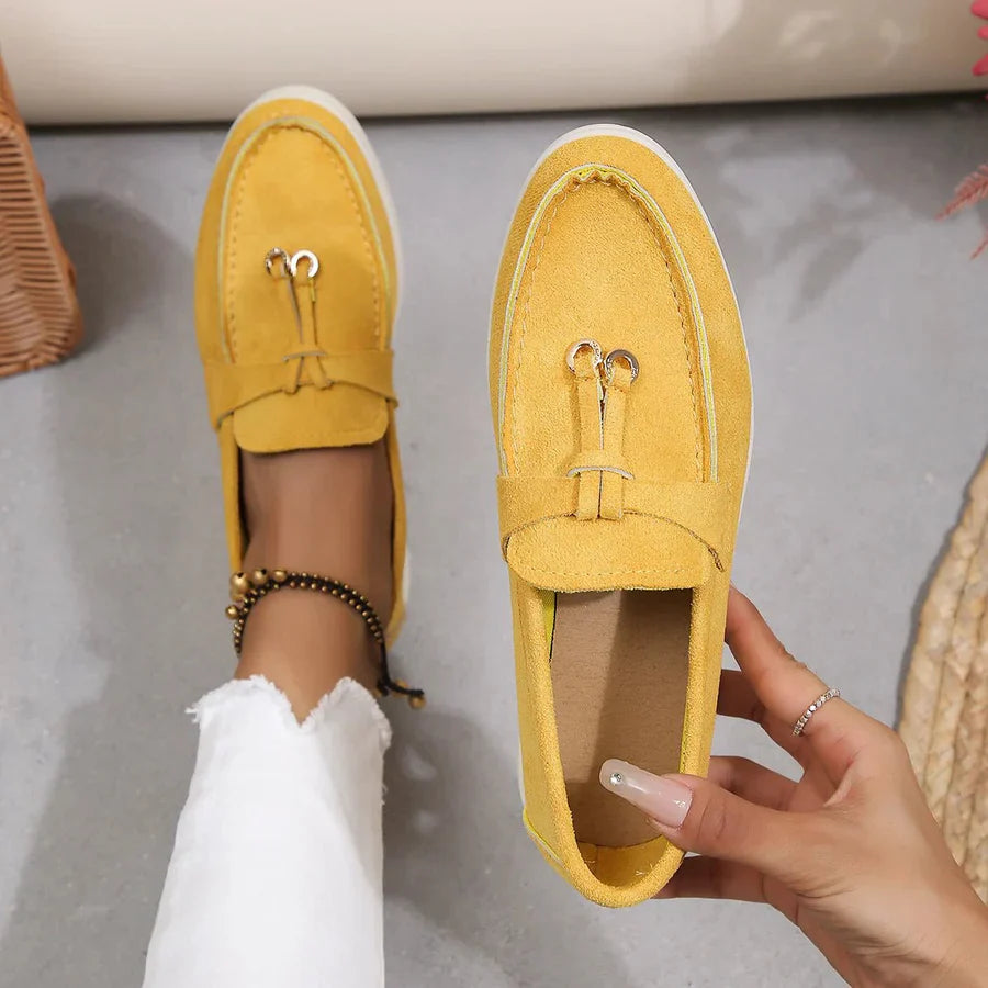Delira | Mocasines sin cordones para mujer con diseño limpio