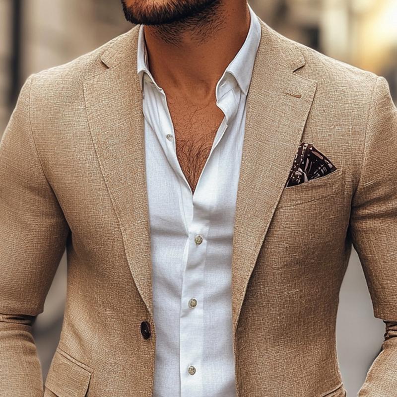 Francisco | Blazer de hombre con corte clásico y estilo formal