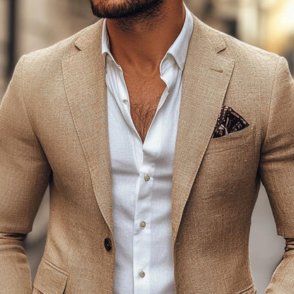 Francisco | Blazer de hombre con corte clásico y estilo formal