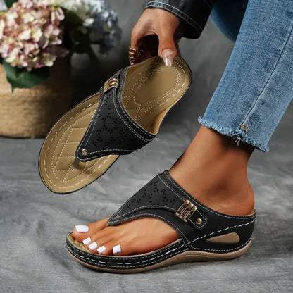 Natalia | Orthopädische Sandalen für Damen mit Riemen und gepolsterter Sohle  