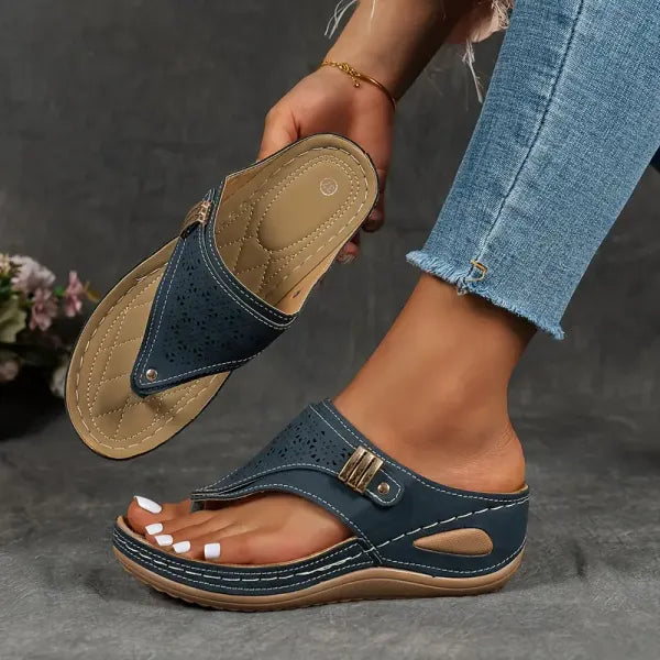 Natalia | Orthopädische Sandalen für Damen mit Riemen und gepolsterter Sohle  