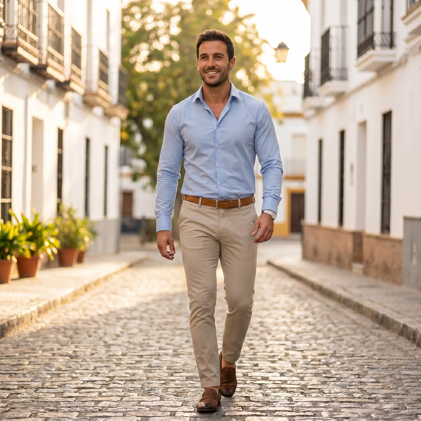 Saul | Elegantes Slim-Fit-Hemd für Herren im Frühling