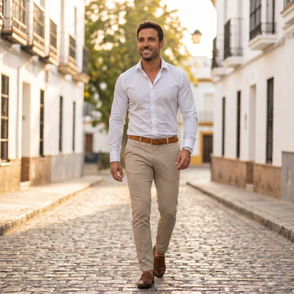 Saul | Elegantes Slim-Fit-Hemd für Herren im Frühling