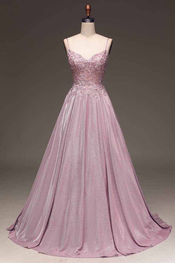 Nayra | Elegancka haftowana maxi sukienka na przyjęcie
