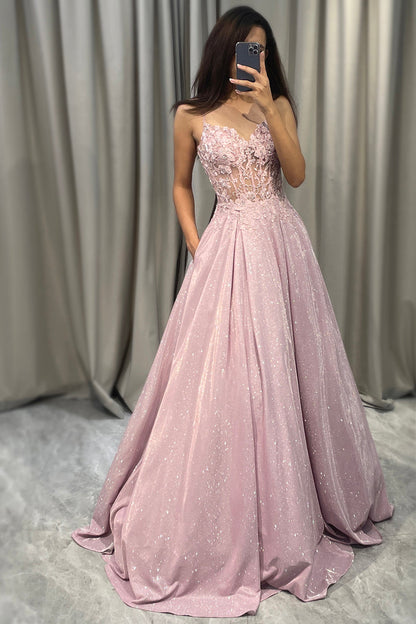 Nayra | Elegancka haftowana maxi sukienka na przyjęcie