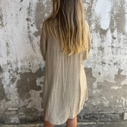 Lunara | Women's two-piece set with shirt and buttons