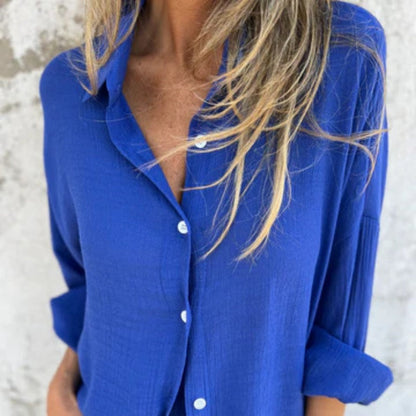 Lunara | Women's two-piece set with shirt and buttons