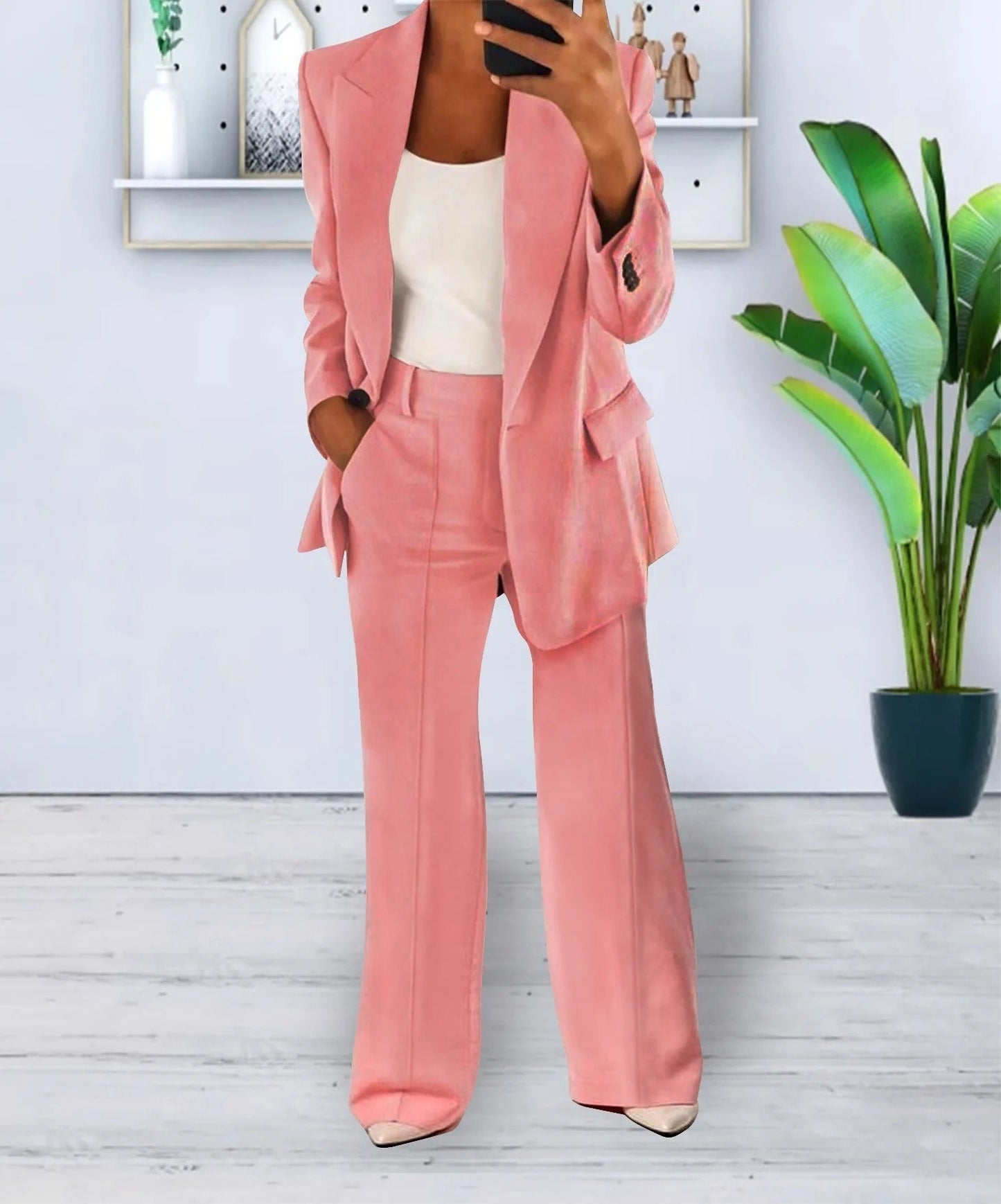 Carmen | Zweiteiliges Damenset mit Blazer und Hose  