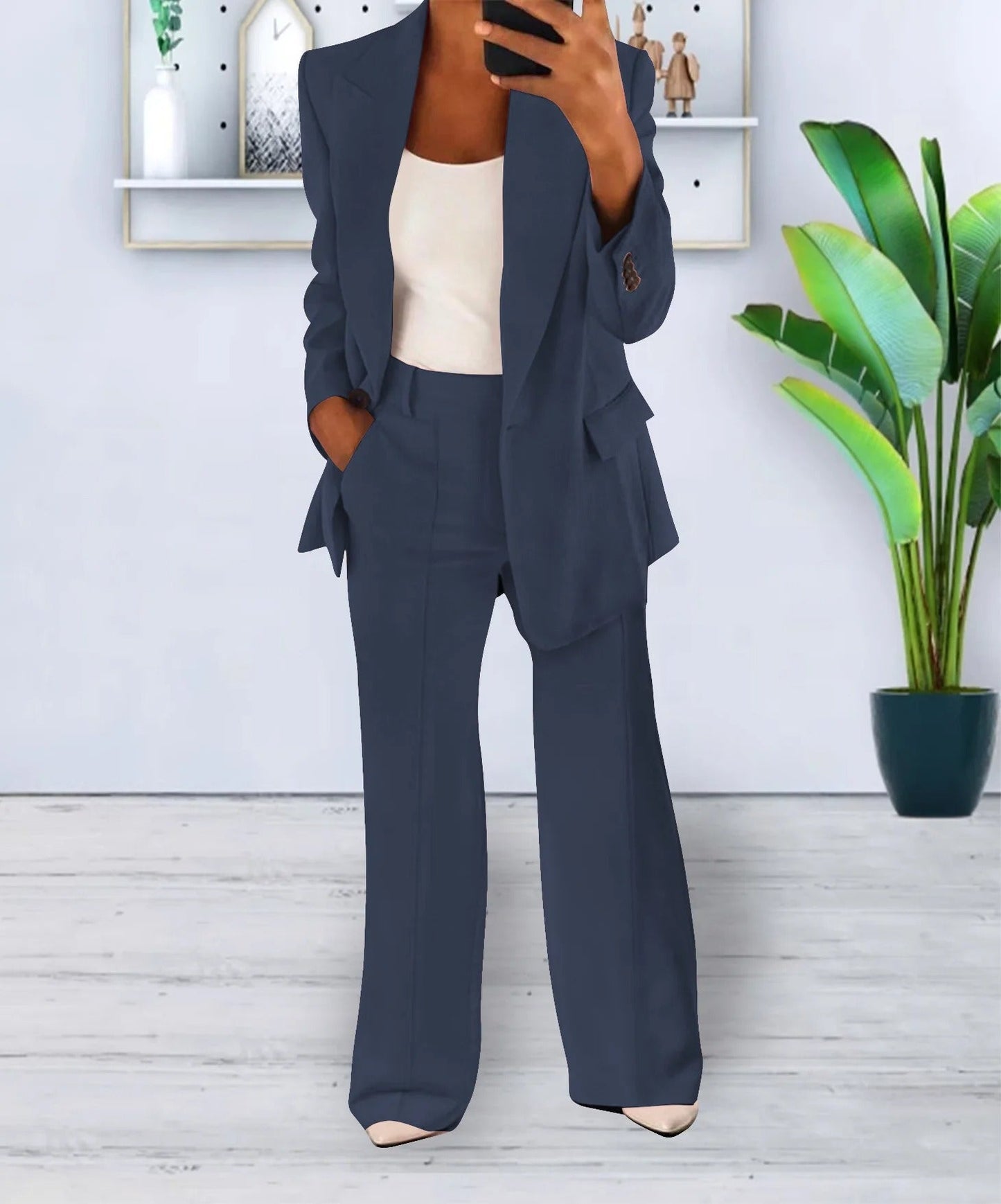 Carmen | Zweiteiliges Damenset mit Blazer und Hose  