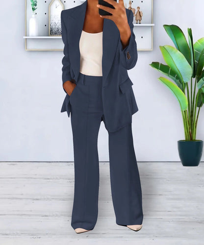 Carmen | Zweiteiliges Damenset mit Blazer und Hose  