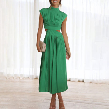 Raquel | Midikleid mit tailliertem Schnitt und Raffung  