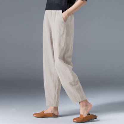 Basilisa | Damenhose mit weitem, elastischem Bund  